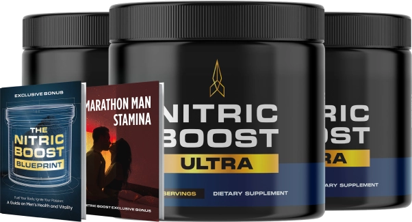 Nitric Boost Ultra 3 jars — 90-day supply